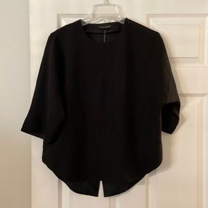 Banana Republic Shirt size XS brand new with tags color black length 24”